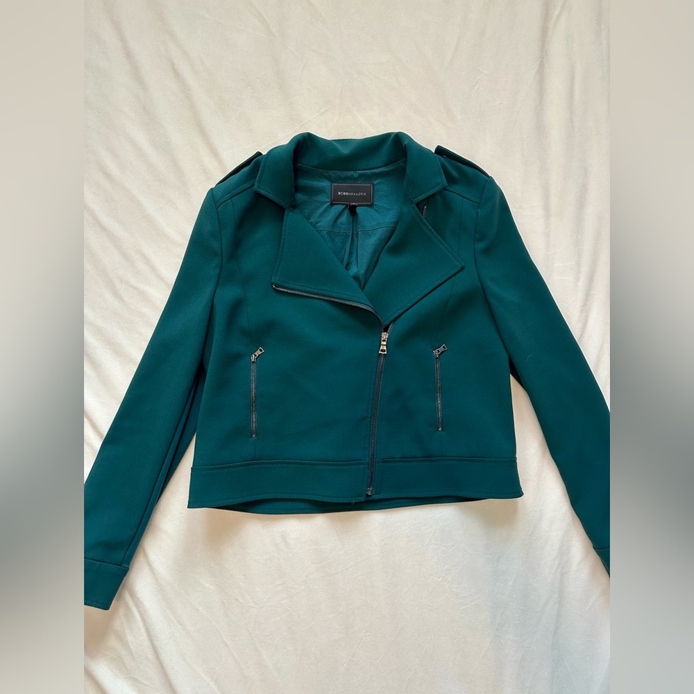 BCBGMaxAzria Teal Jacket